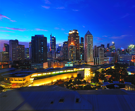 London to Manila