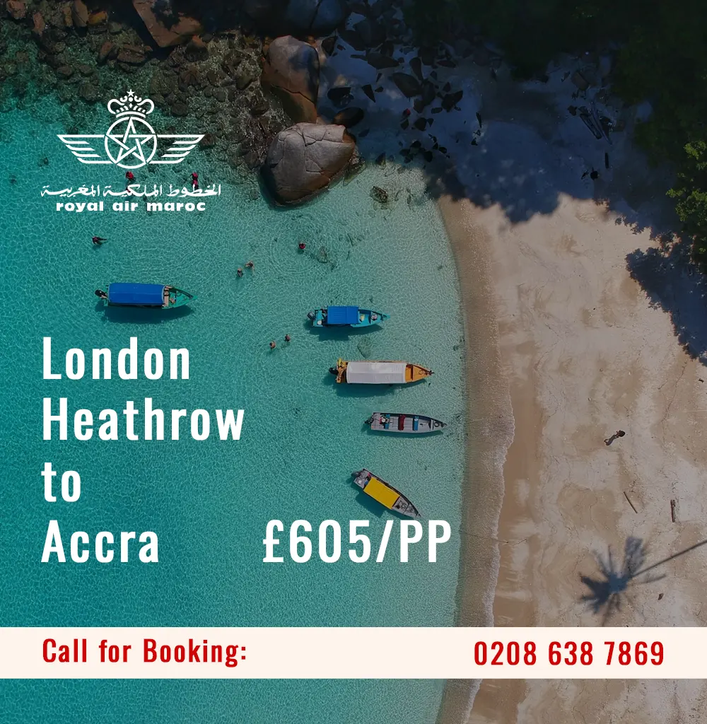 London-to-Accra-with-Royal-Air-Maroc with JaxorTravels